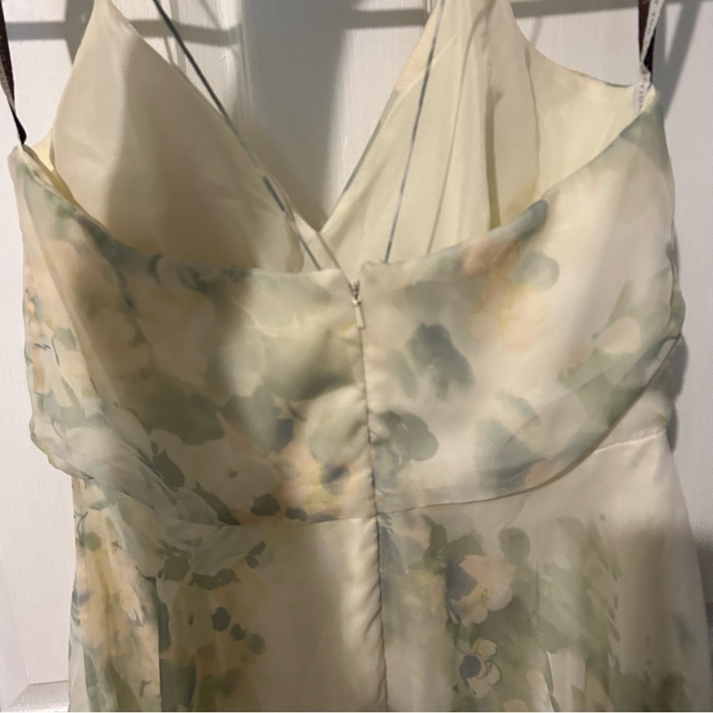 Anthropologie Jenny Yoo size 8 Liana Chiffon Maxi Special Occasions Dress - Picture 13 of 16